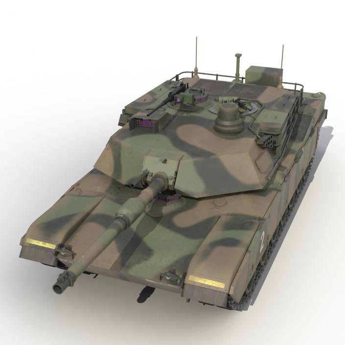 M1 Abrams 3D model