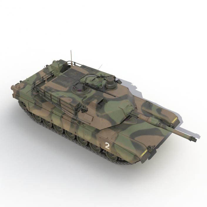 M1 Abrams 3D model