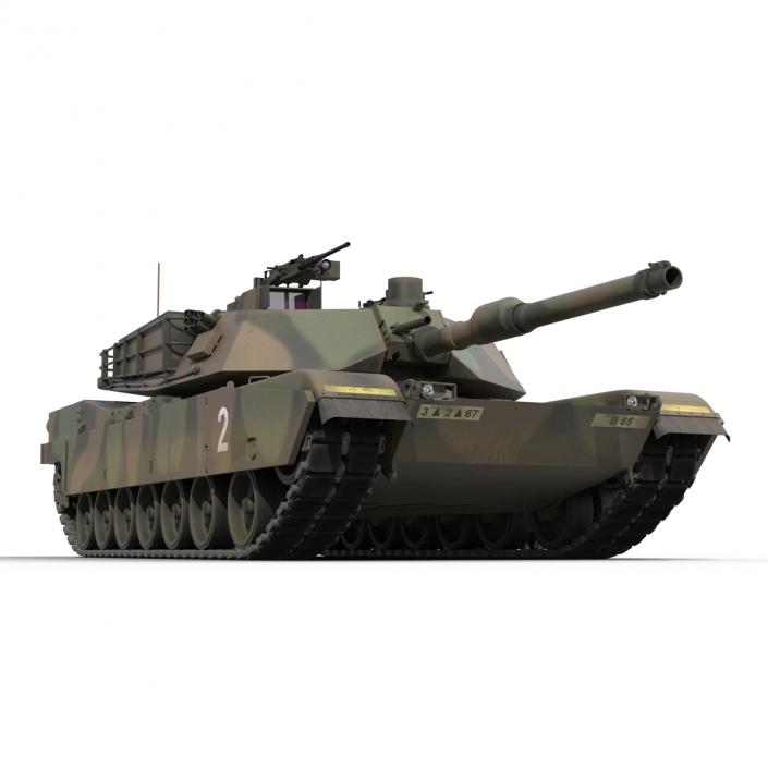 M1 Abrams 3D model