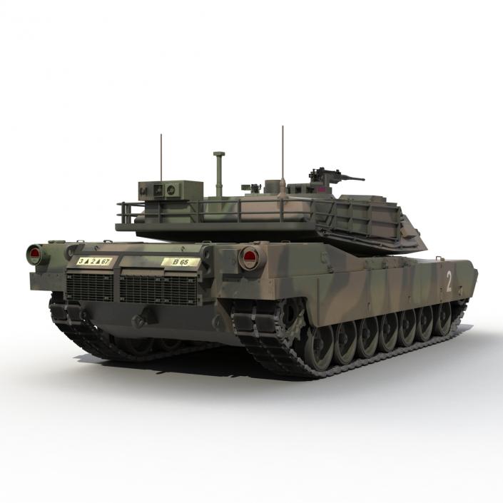 M1 Abrams 3D model