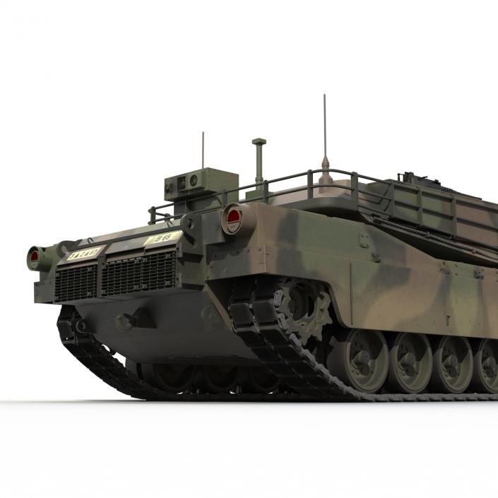 M1 Abrams 3D model