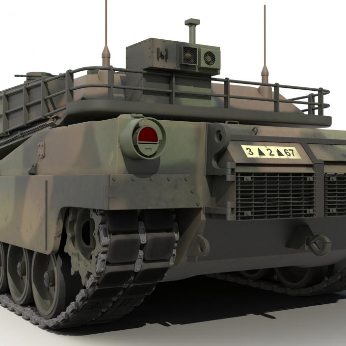 M1 Abrams 3D model