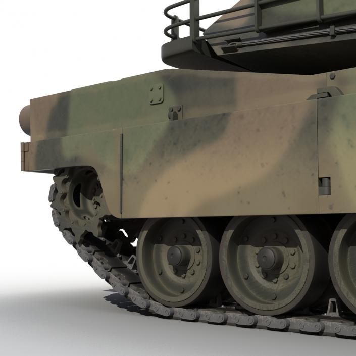 M1 Abrams 3D model