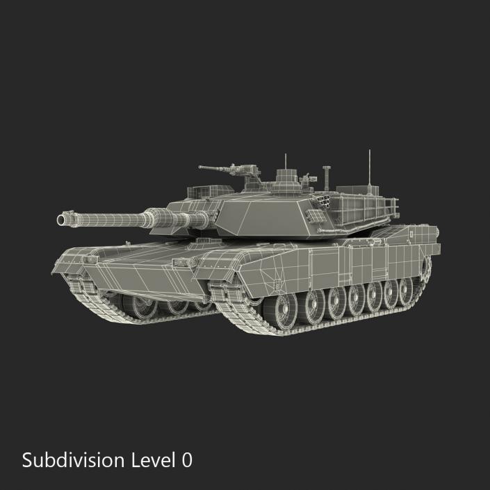 M1 Abrams 3D model