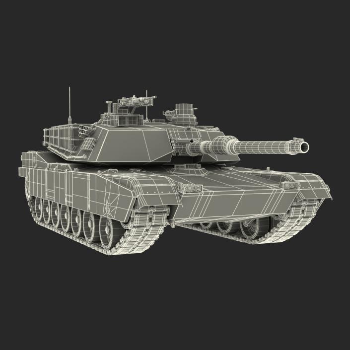 M1 Abrams 3D model