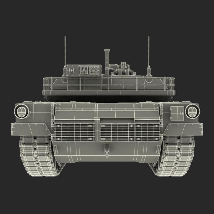 M1 Abrams 3D model