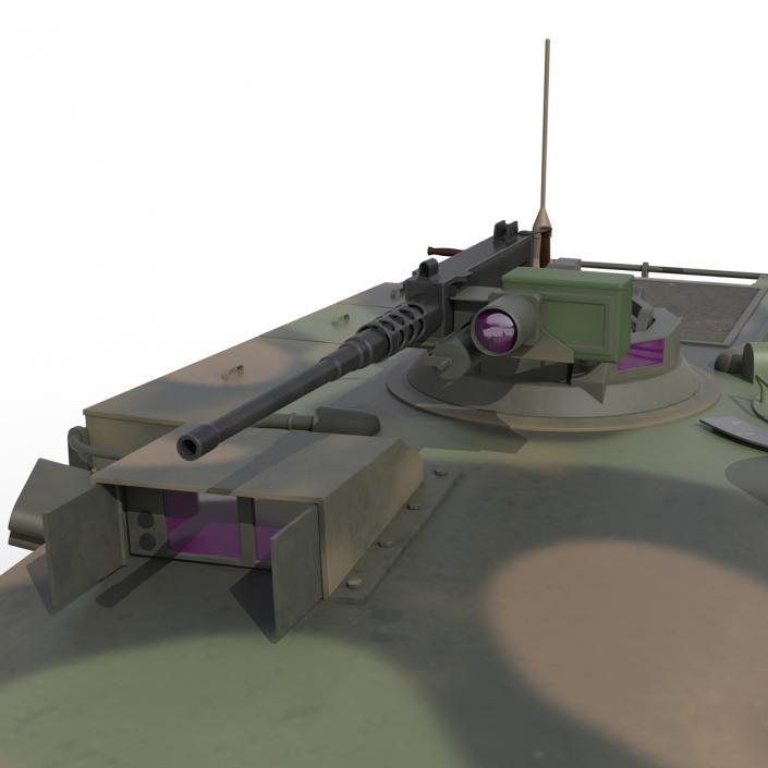 3D M1 Abrams Rigged