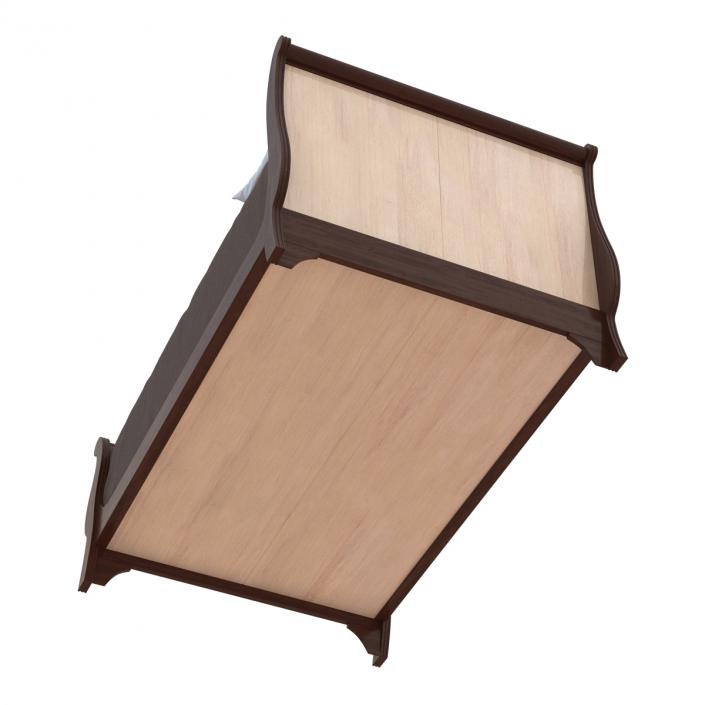 Mahogany Bed 3 3D model