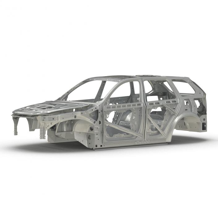 SUV Frame 3D model