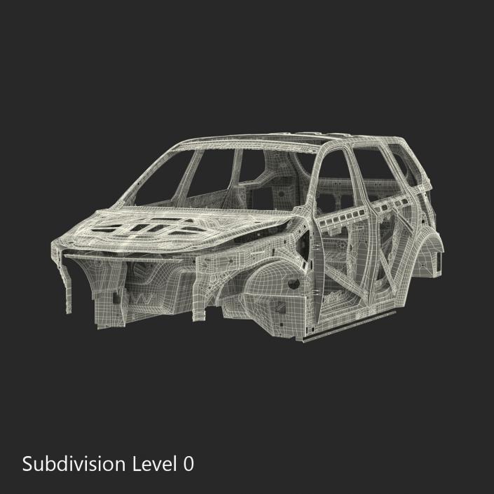 SUV Frame 3D model