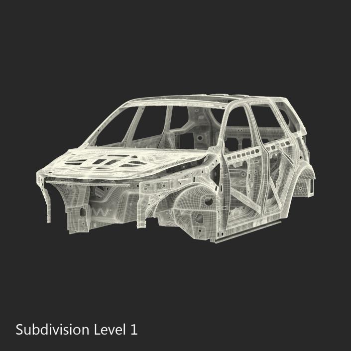 SUV Frame 3D model