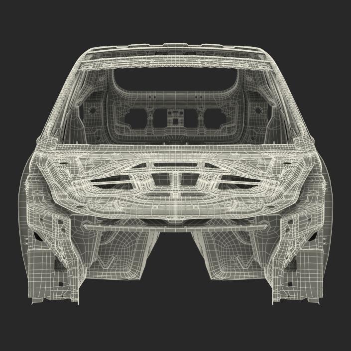 SUV Frame 3D model