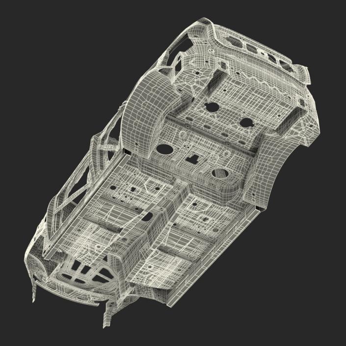 SUV Frame 3D model