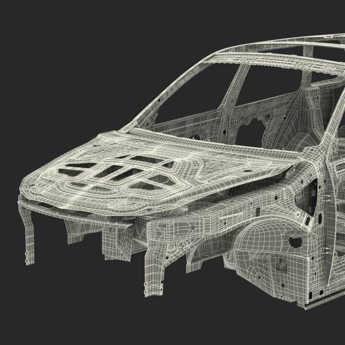 SUV Frame 3D model