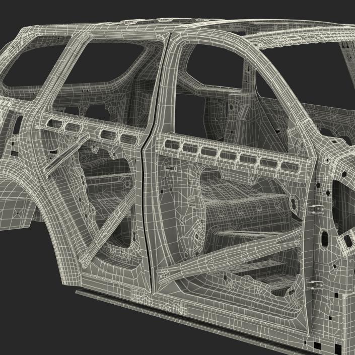 SUV Frame 3D model