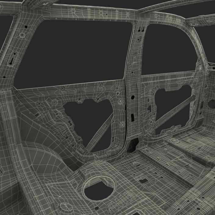 SUV Frame 3D model