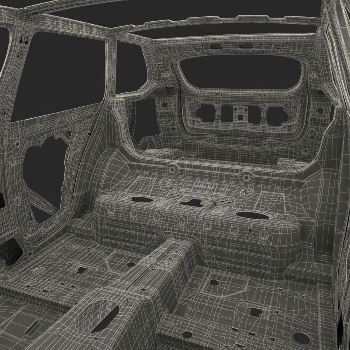 SUV Frame 3D model