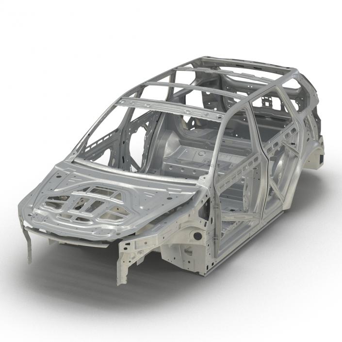 3D SUV Frame Rigged