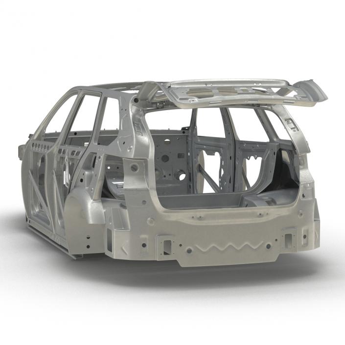 3D SUV Frame Rigged