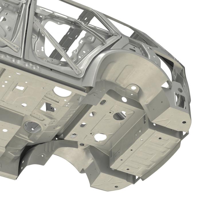 3D SUV Frame Rigged