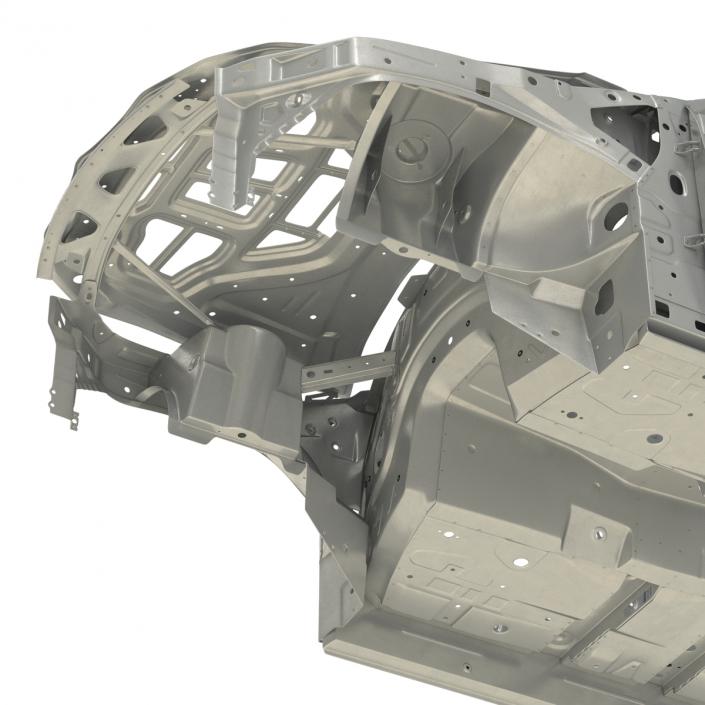 3D SUV Frame Rigged