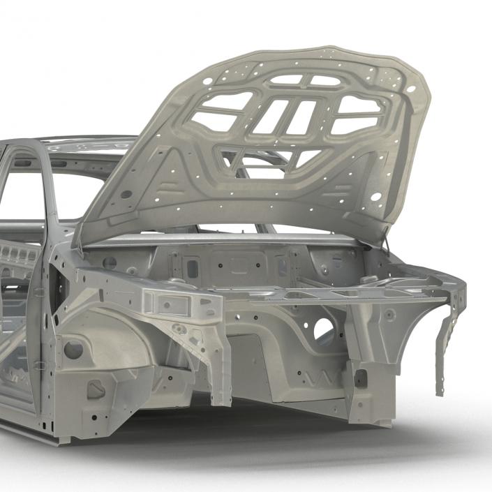 3D SUV Frame Rigged