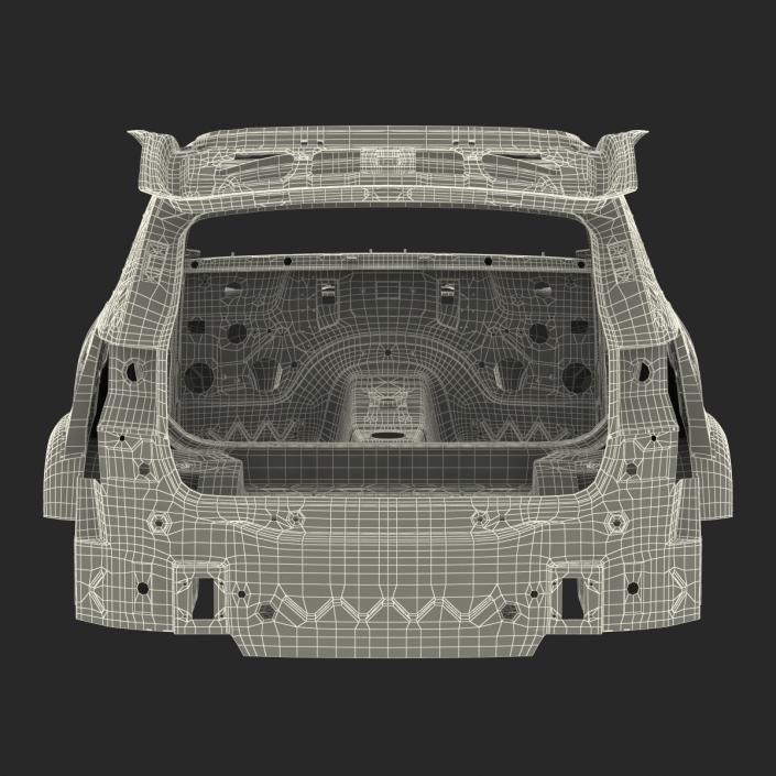 3D SUV Frame Rigged