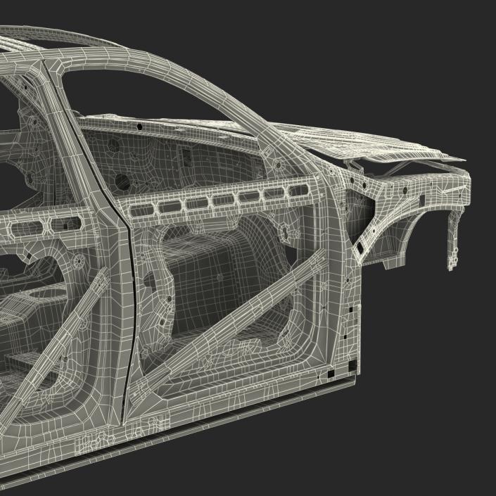 3D SUV Frame Rigged