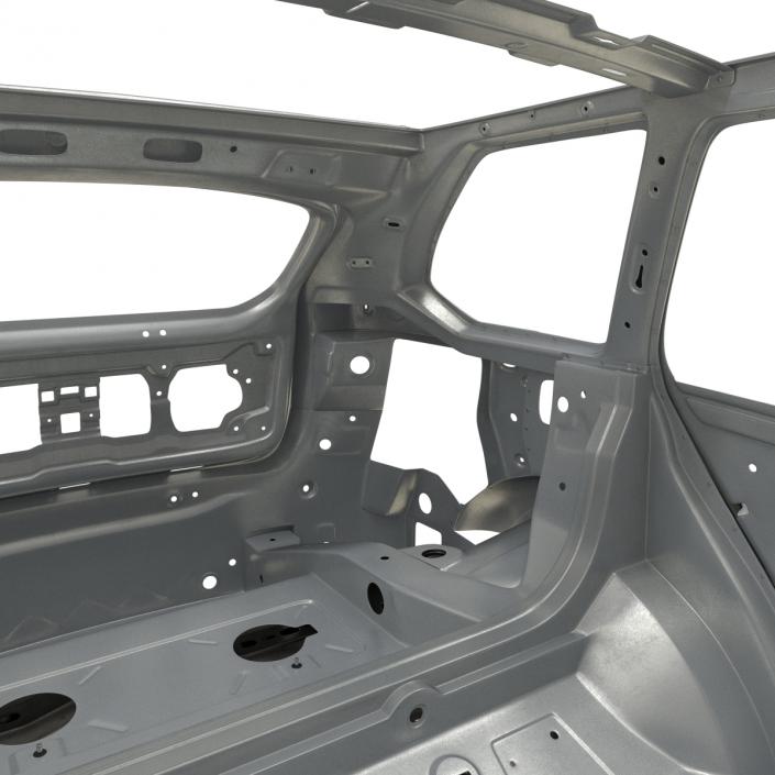 SUV Frame with Chassis 3D