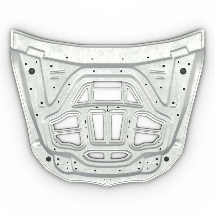 SUV Hood Frame 3D model