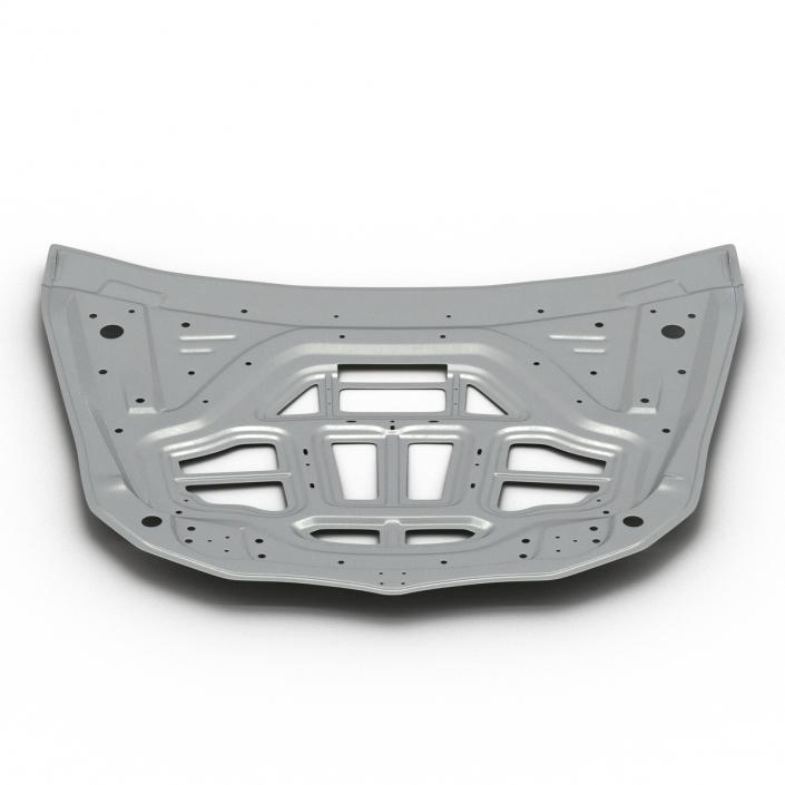 SUV Hood Frame 3D model