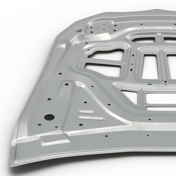 SUV Hood Frame 3D model