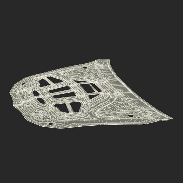 SUV Hood Frame 3D model