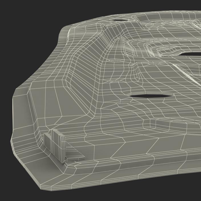 SUV Hood Frame 3D model