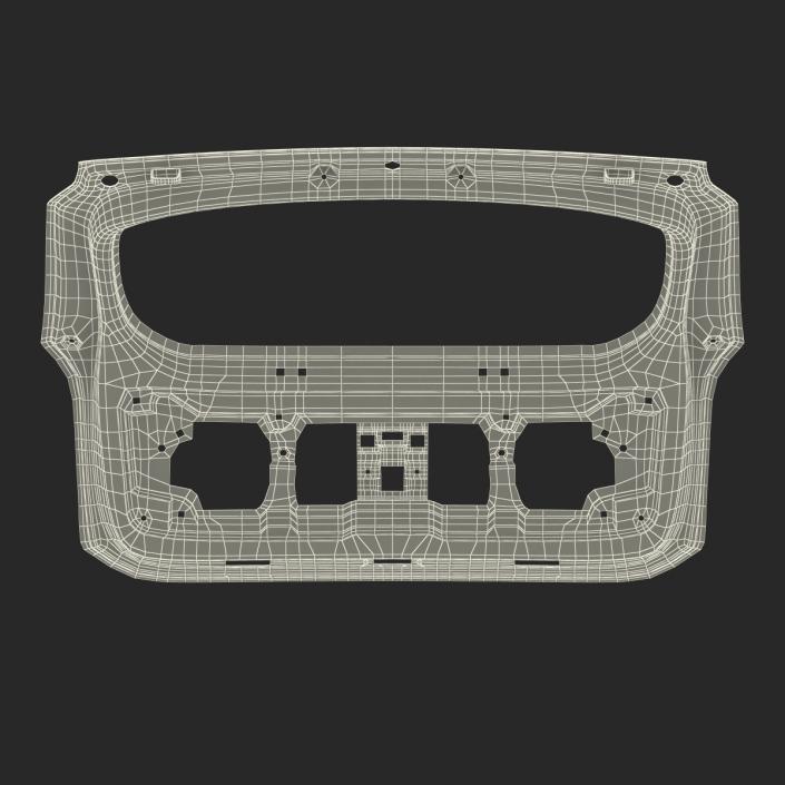 3D model SUV Trunk Frame