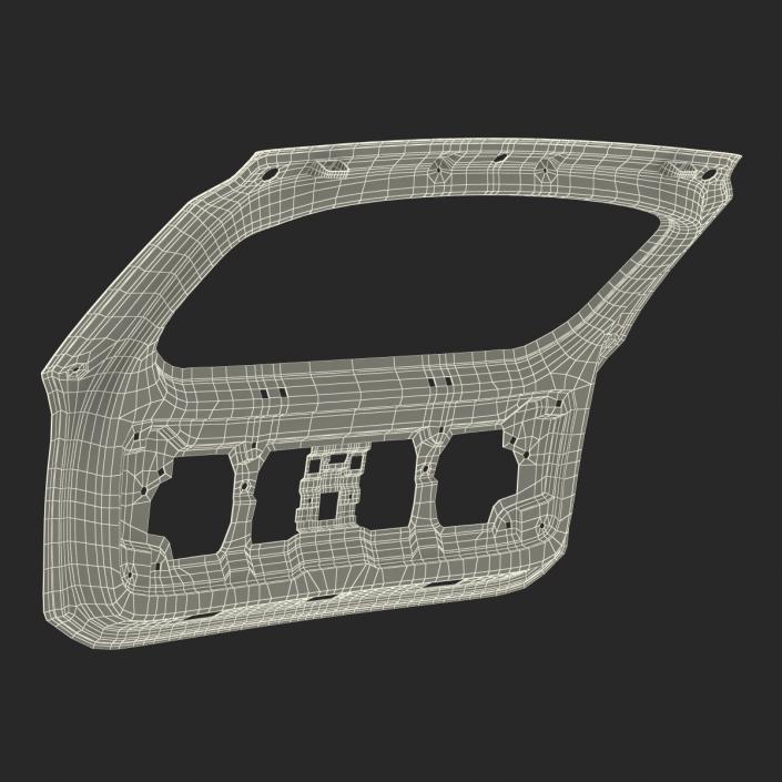 3D model SUV Trunk Frame