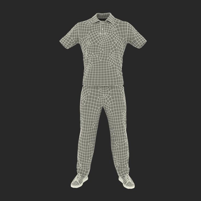 Mens Casual Clothes 3D model