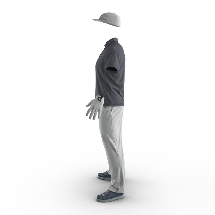 Mens Golf Clothes 3D