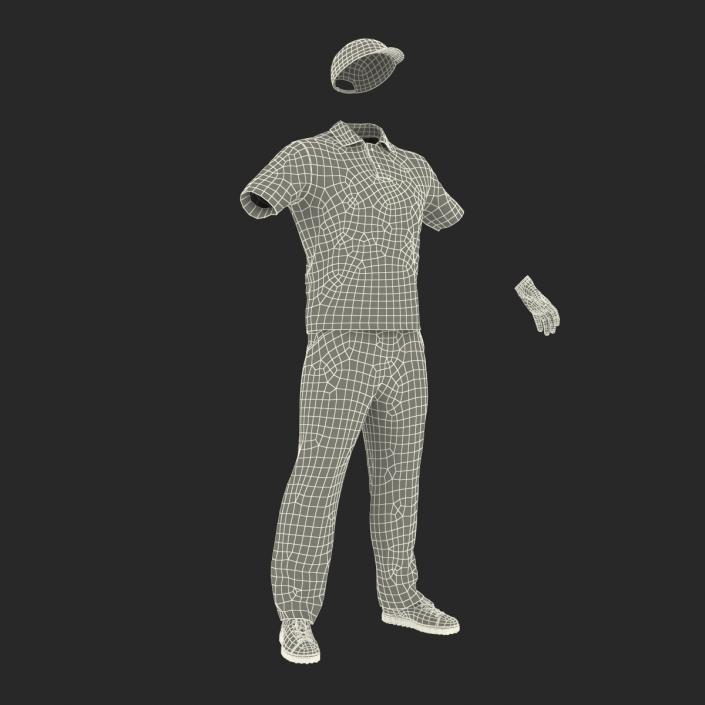 Mens Golf Clothes 3D