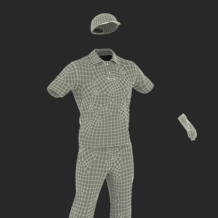 Mens Golf Clothes 3D