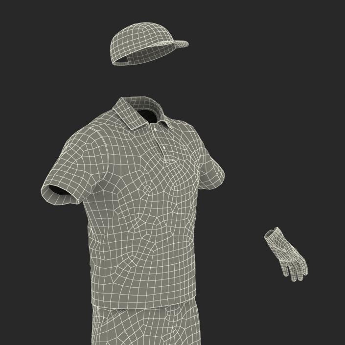 Mens Golf Clothes 3D