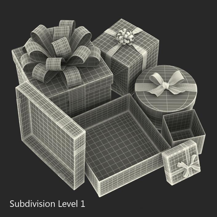 3D model Giftboxes Collection