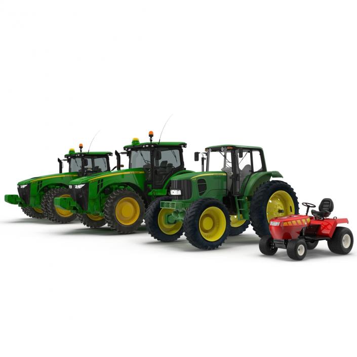 3D Tractors Collection 3