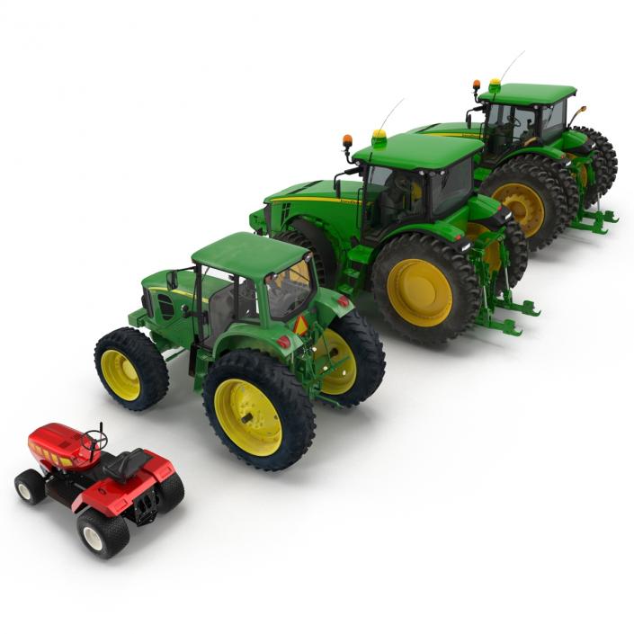 3D Tractors Collection 3