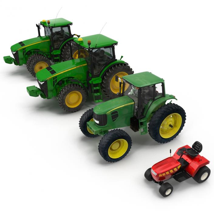 3D Tractors Collection 3