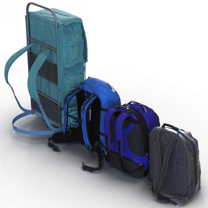 Backpacks Collection 4 3D