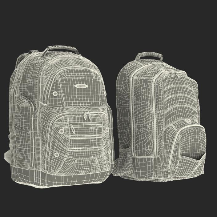 Backpacks Collection 4 3D