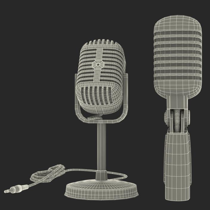 Classic Studio Microphones Collection 3D