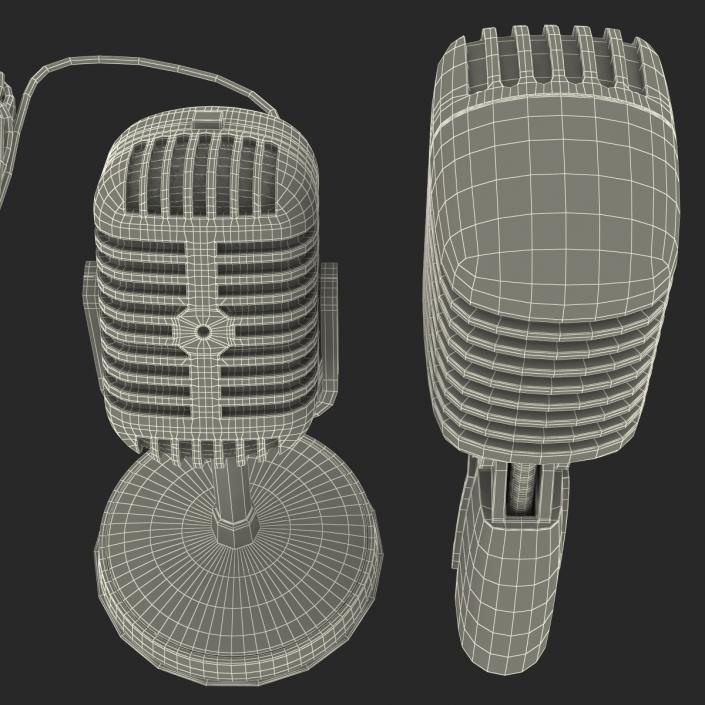 Classic Studio Microphones Collection 3D