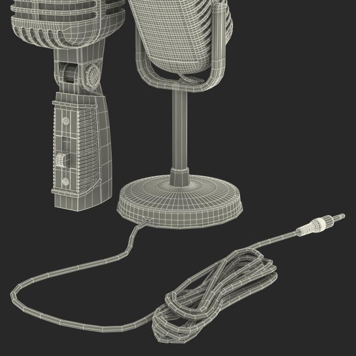 Classic Studio Microphones Collection 3D